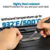 WEP M170 Silicone Soldering Mat 17.3x12.2 inches Heat-resistant with 8