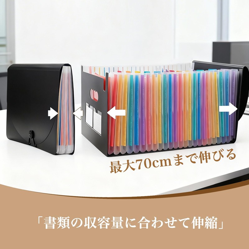 FUHAIFUNANDX File A4 Document File Storage, Document Case, Document Organizer,