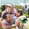 Dog Muzzle for Small Medium Large Dogs, Dog Muzzles for