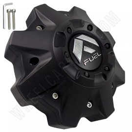 Fuel M-Black Center Cap 8-1/2"OD Open for D525 Revolver Revolver D525 1002-49B