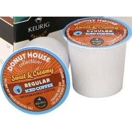 Donut House 96/PACK - Donut House Sweet & Creamy Ice Coffee K-Cup Pods BULK PACKAGING