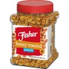 Fisher Snack Honey Roasted Peanuts, 36 Ounces (Pack of 6),