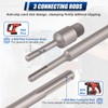 Luney 20PCS Concrete Hole Saw Kits, 30 40 50 65