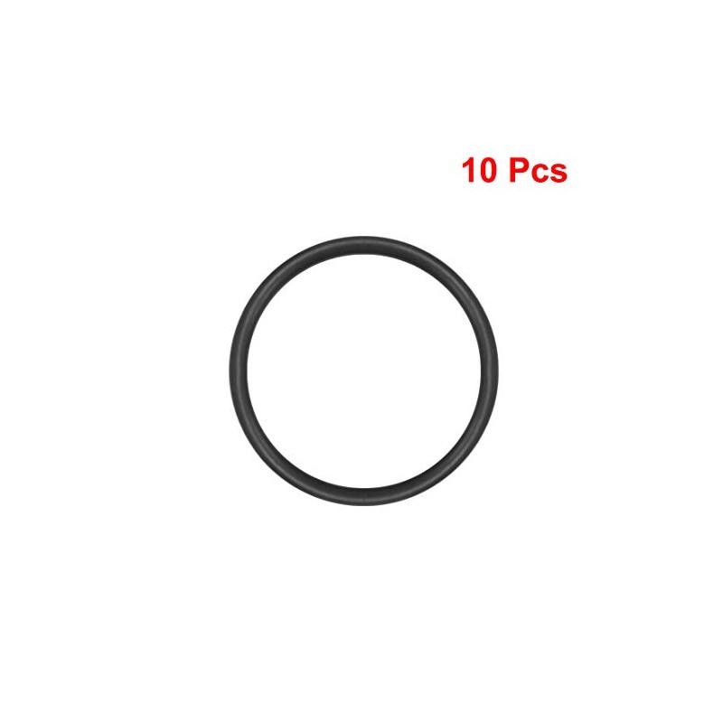 sourcing map Nitrile Rubber O-Rings 42mm OD 35.8mm ID 3.1mm