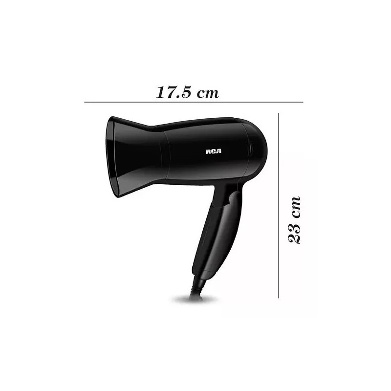 RCA Secadora De Cabello Mini Rca Rc-p8 1200w Negro