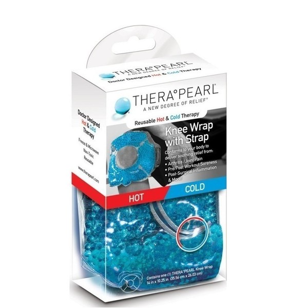 Therapearl Hot Cold Ankle Wrist Wrap with Strap, 1pc