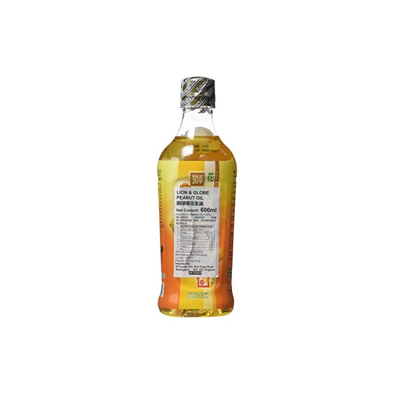 Lion & Globe Peanut Oil, 600 ml