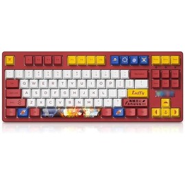 Teclado mecánicoTeclado mecánico para juegos, teclado retroiluminado con cable con interruptores azules, iluminación RGB, teclado estándar ergonómico 