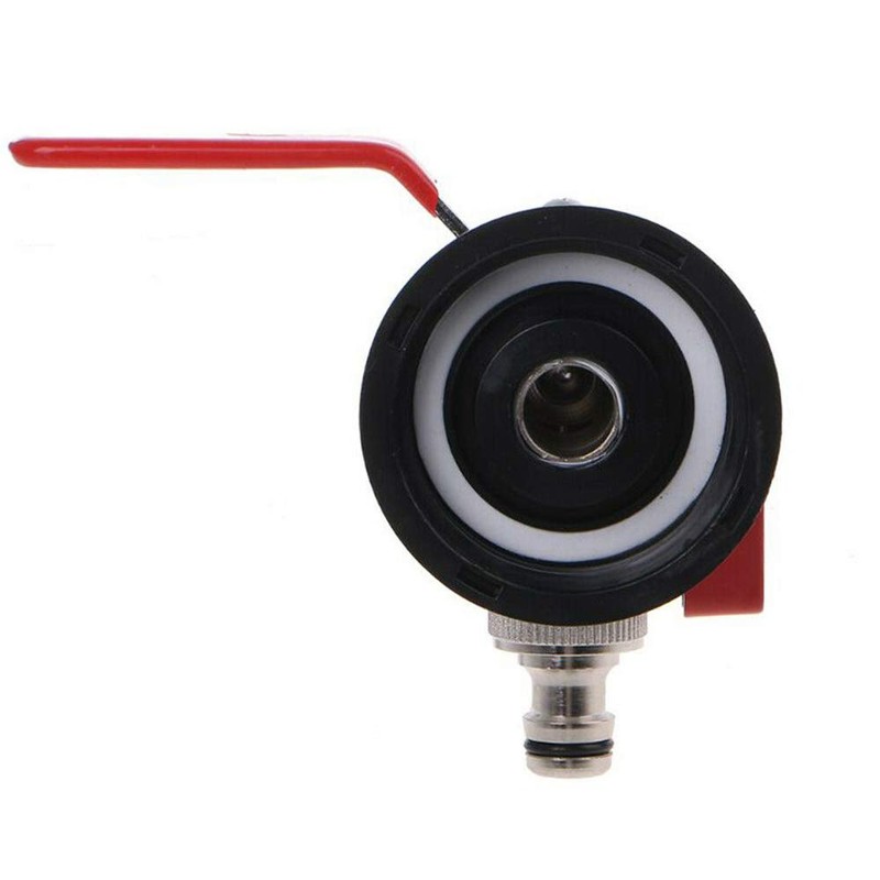 S60X6 IBC Tank Cap with Brass Tap 1/2" Tap Snap