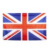 Union Jack Red White Blue 8ft Flag Queen Royal Street