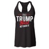 shop4ever I'm A Trump Girl Get Over It! Women's Racerback