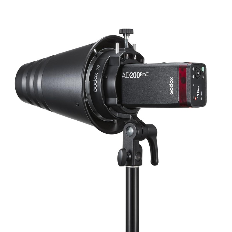 Godox S3 Speedlite Bracket with Bowens Mount for Godox V1pro