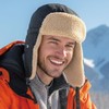 FREESE Cold Protection Hat, Flight Cap for Men with Ear