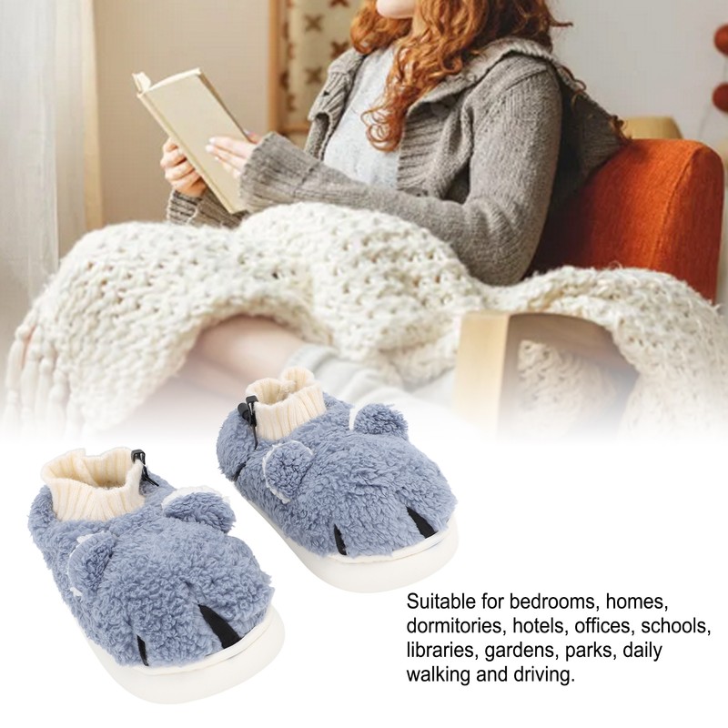 Electric Heated Slipper Soft Comfortable Warm Plush USB Heated Slipper