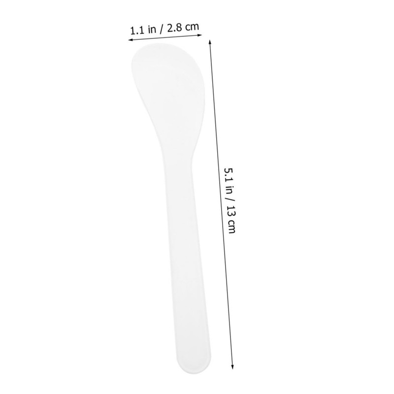 Outanaya 50Pcs Mini Skincare Spatulas Versatile Makeup Tools for Mask