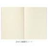 kleid Notebook, 2mm Grid Note, A5, 2mm Grid, Red (8901)