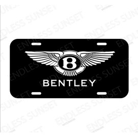 Amel Bentley Super Luxury Car Elegant Continental  License Plate Front Auto Tag