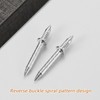 100Pcs Special Hidden Double Headed Nails Rust-Proof Skirting Thread Seamless
