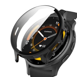 YealRed For Garmin Venu 3 Case, Lightweight, PC + Tempered Glass, Protective Cover for Garmin Venu3, 9H Hardness, Easy Installation, All-In-One Piece Protection, Anti-Scratch, Shockproof, HD High