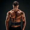 Jayefo Leather Buckle Weightlifting Lumbar Support Safety Belt Back Brace