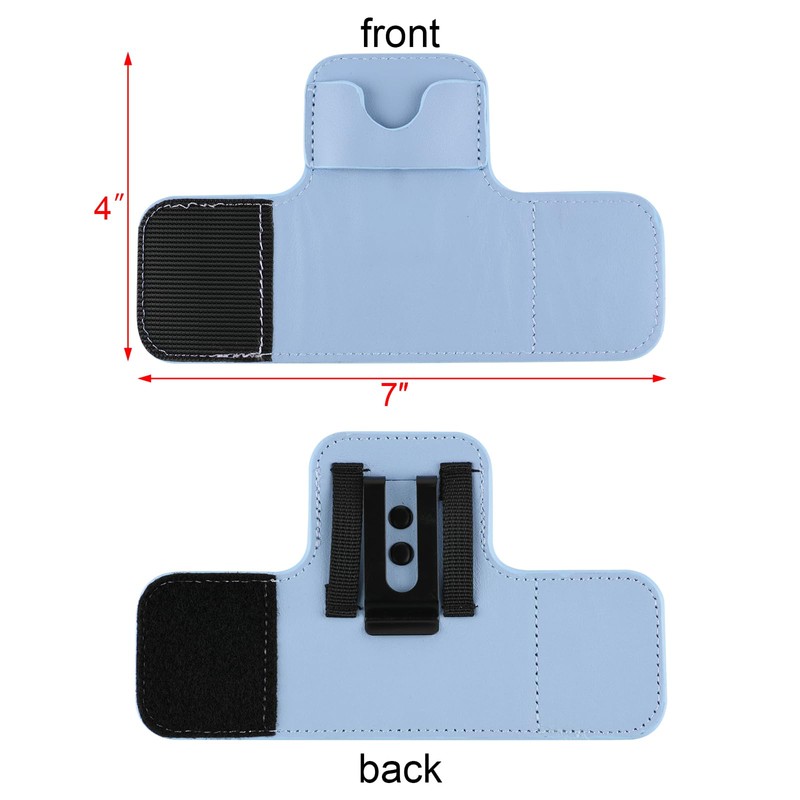 Beautyflier PU Leather Stethoscope Holder with Clip for All Models:
