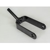 Precision Country Parts TAILWHEEL Fork for Rotary Cutter - Heavy Duty 1-1/2" Yoke - FITS 1" AXLE FITS A 15" Dia TIRE
