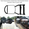 Trailer Towing Dual Mirror Universal Clip-on Trailer Wing Mirror Extension