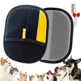 SZPIFBM Pet Hair Removal Glove, Reusable Washable Electrostatic Pet Hair Removal Glove, Perfect for Clothing, Couch, Carpet, Car Seat (1PCS)