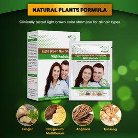 Herbal Light Brown hair Shampoo (Light Brown)
