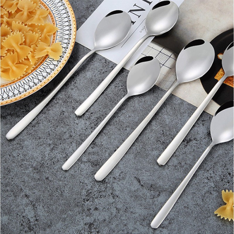 Generic 6 PCS 7.3 Inches 18.7cm Coffee Spoon, Stirring, Tea