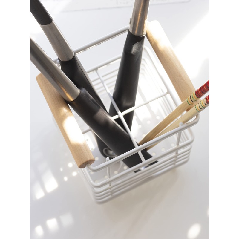 Wahei Freiz RG-0454 Tool Stand, Ladle, Turner, Chopsticks, Prevents Falling,