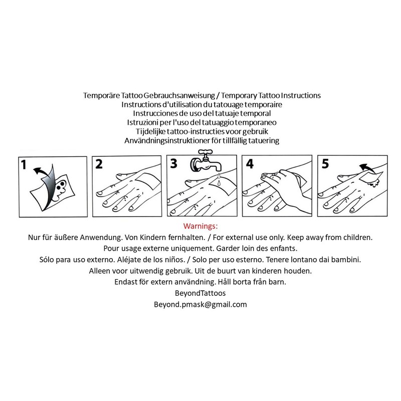 2 Sheets Temporary Sailor Tattoo Ship Anchor Tattoos Th482x2