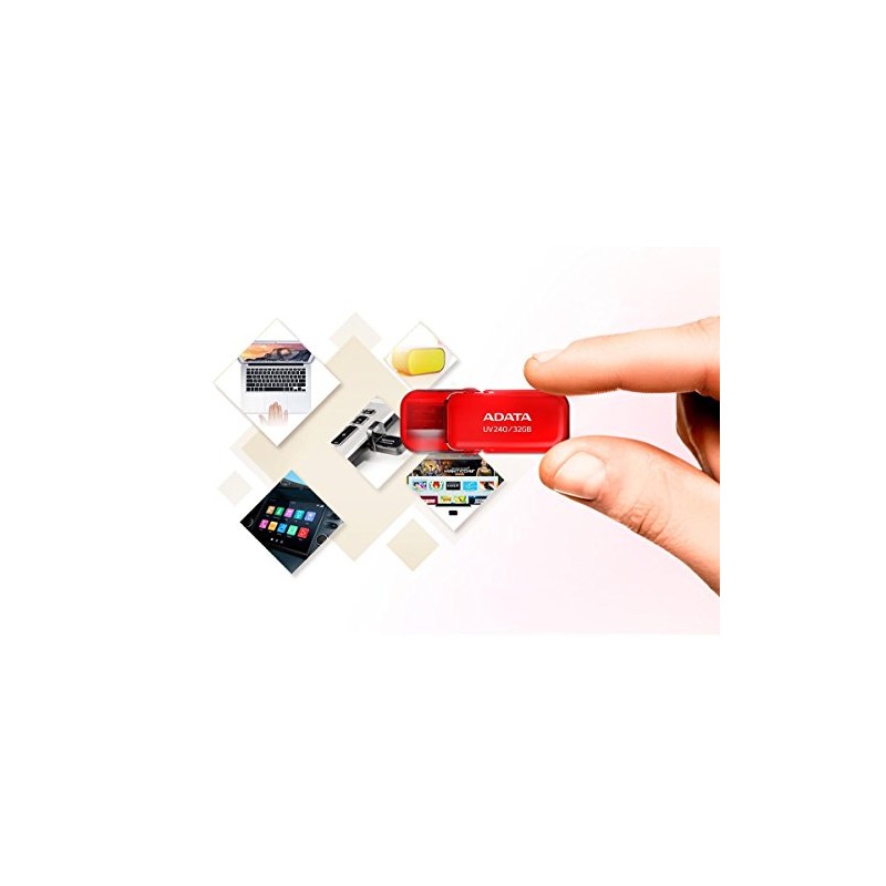 ADATA 32 GB Memoria Flash USB 2.0 con Tapa Retráctil
