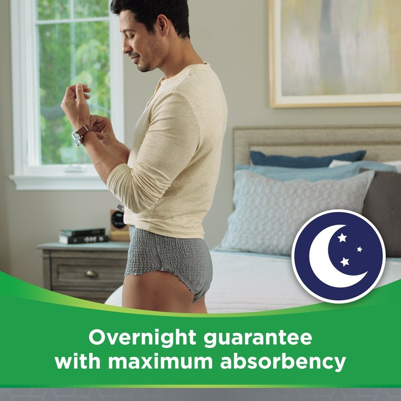 Depend Comfort Protect Incontinence Pants for Men, Small/Medium - 10