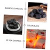 Totority Bamboo Charcoal Tablets for BBQ Camping Lightweight Charcoal for