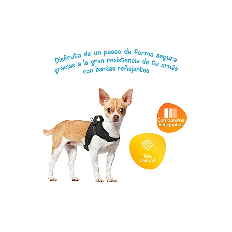 MASCRETTA Arnés Pechera Deportiva Reflectante para Perro Talla Grande