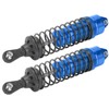 2Pcs 115mm RC Metal Shock Absorber Damper for TRAXXAS SLASH