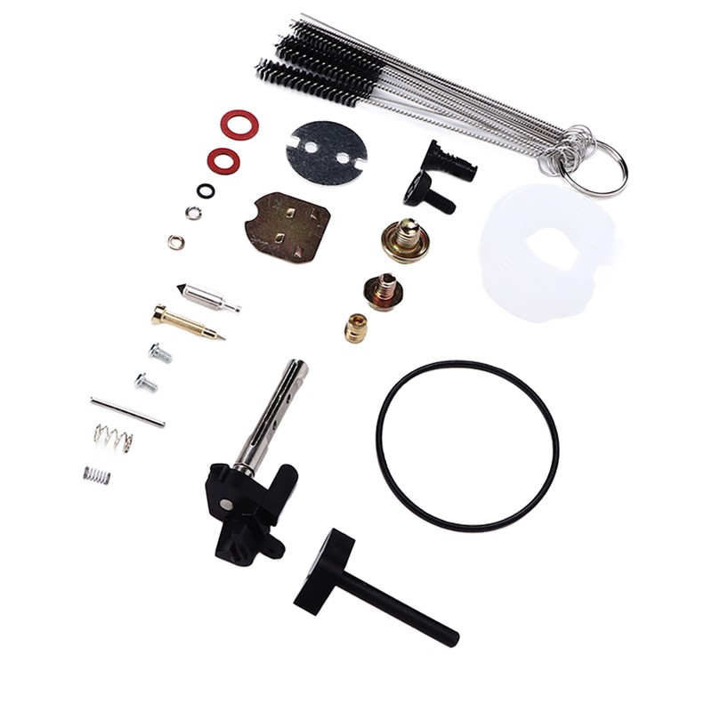 Carburetor Rebuild Repair Kit Cleaning Brush Set Rubber Metal ABS
