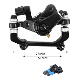 NA Bicycle Disc Brake Caliper Front and Rear Disc Brakes Set Bicycle Accessory for Most Standard Mountain Racing Bikes