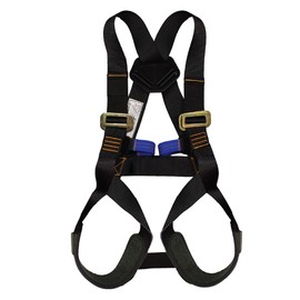 Fusion Climb Full Body Harness Black, Warrior Kids, KH-201A-C-BLK