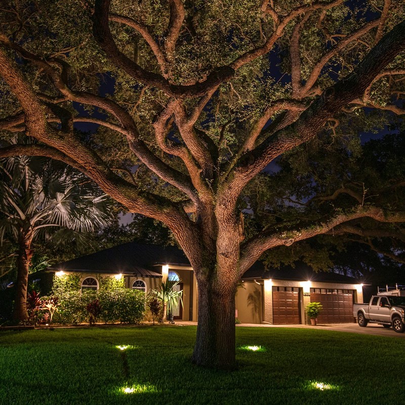 VenusManufacturing Well Light Low Voltage Landscape Lights LED Outdoor 4
