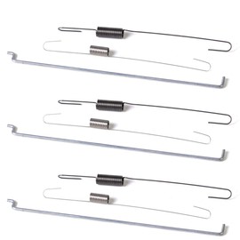 QISF 9Pcs Governor Rod Spring Throttle Return Spring Link Rod Set for BlackMax 208CC/212CC 6HP/7HP 3000/3500/3600/3650/4375/4500 Watt Gasoline Generators HONDA GX120 GX140 GX160 GX200 168F