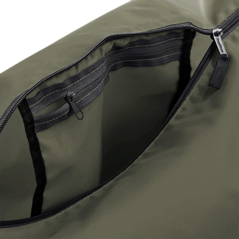 BagBase BG150 Packaway Barrel Bag - Olive Green/Black