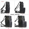 Axel Arms Variable Capacity, Tactical Flat Backpack (Camouflage, Multicam Black),