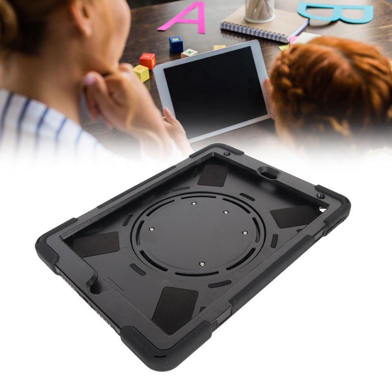 Tablet Protective Case Rugged Case with Hand Strap Kickstand and