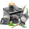 Citronella Candles Set - 4-Pack Natural Soy Wax Candles