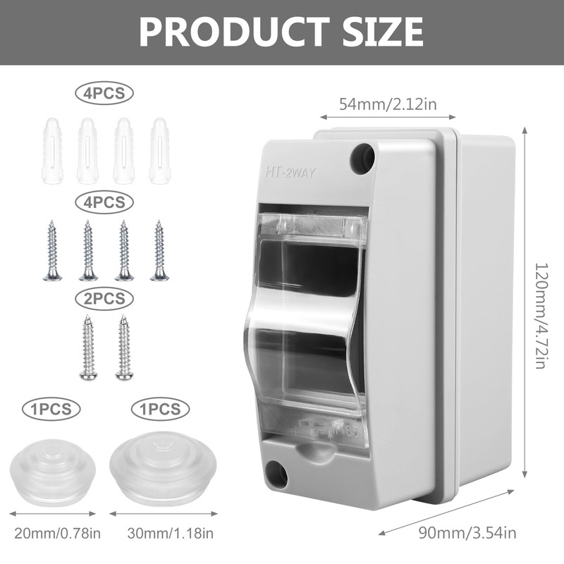 Surface-Mounted Sub-Distribution Box Surface-Mounted Distribution Box: Distribution Box Small Distribution
