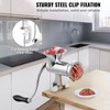 Happybuy Manual Meat Grinder, 304 Stainless Steel, with Table Clamp