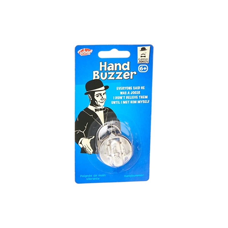 Tobar 10348 Classic Jokes Hand Buzzer, Mixed