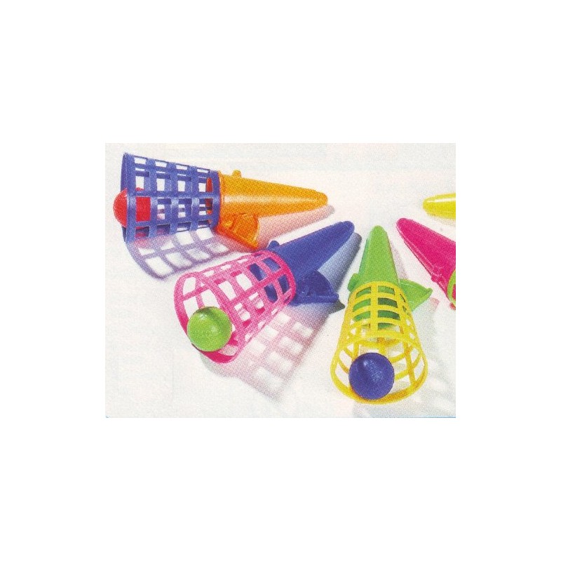 Goki PE031 Pop 'n Catch Fangspiel aus Kunststoff
